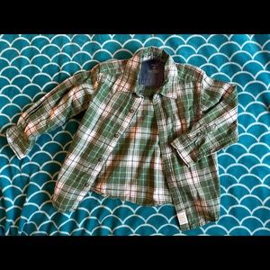 Green Carter’s Toddler Flannel
